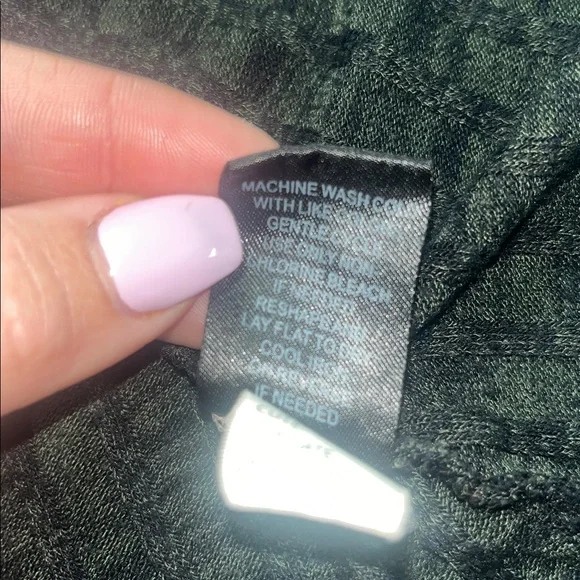 Torrid olive green sweater dress size 1x - Picture 7 of 7